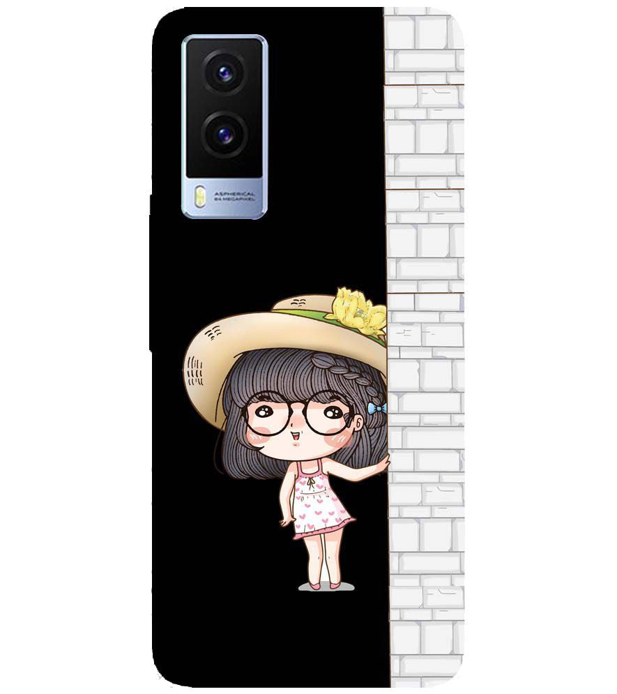 A0146-Innocent Girl Back Cover for Vivo V21e 5G