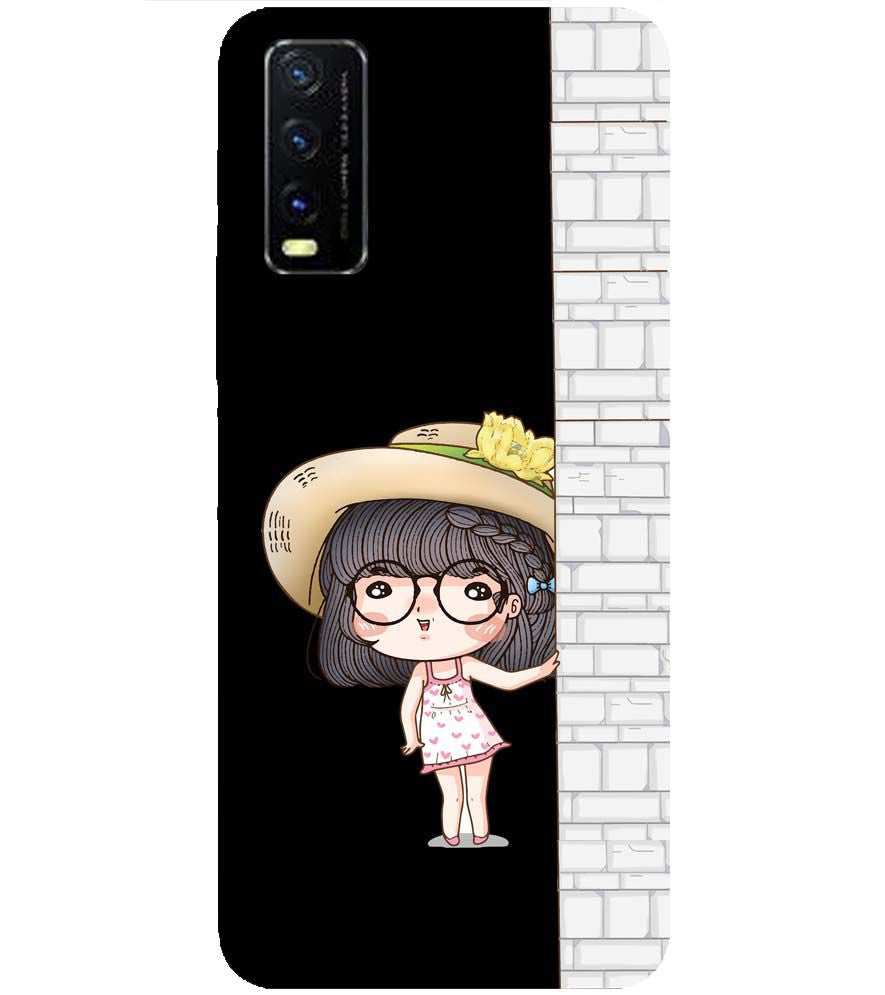 A0146-Innocent Girl Back Cover for vivo Y20s