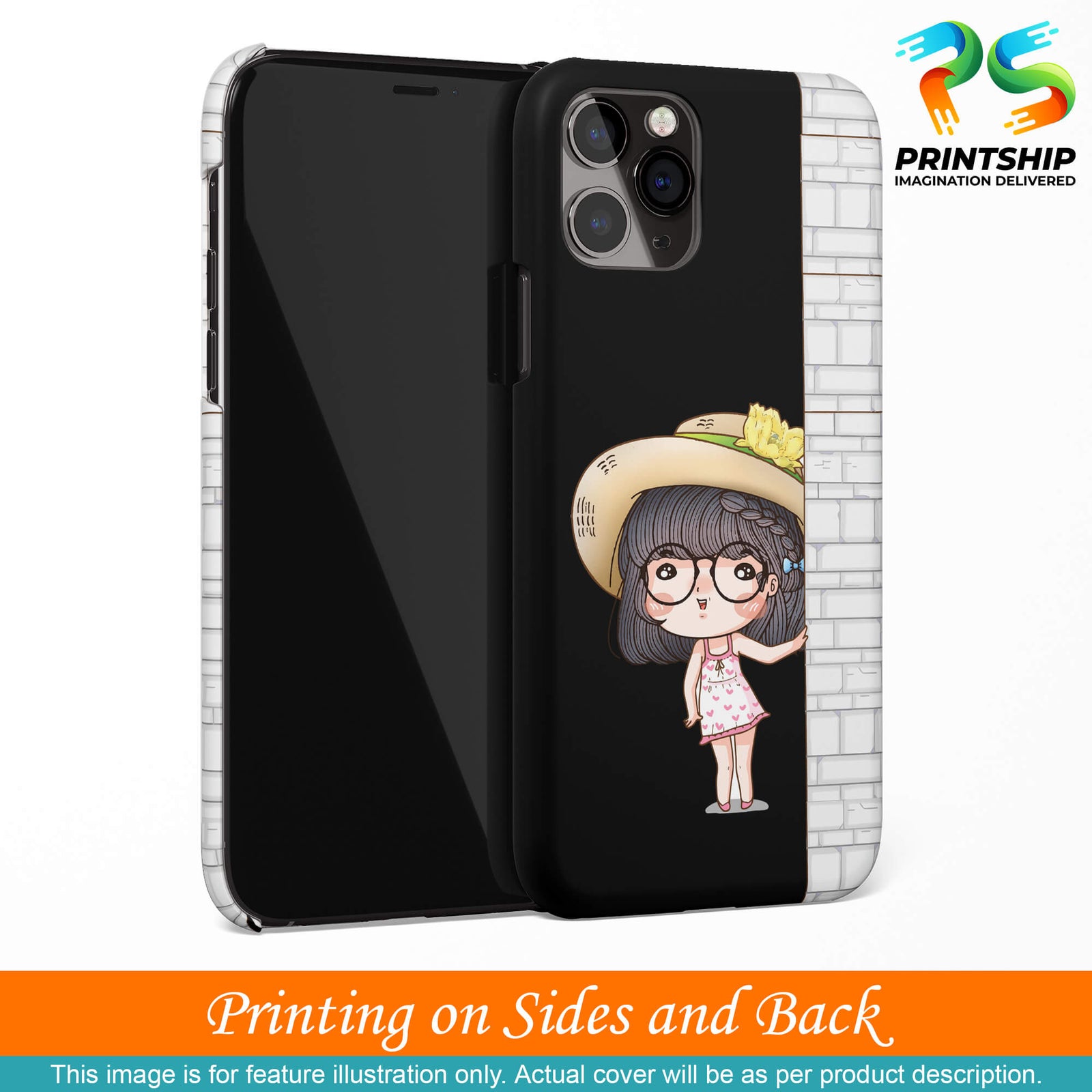 A0146-Innocent Girl Back Cover for Vivo S1 Pro-Image3