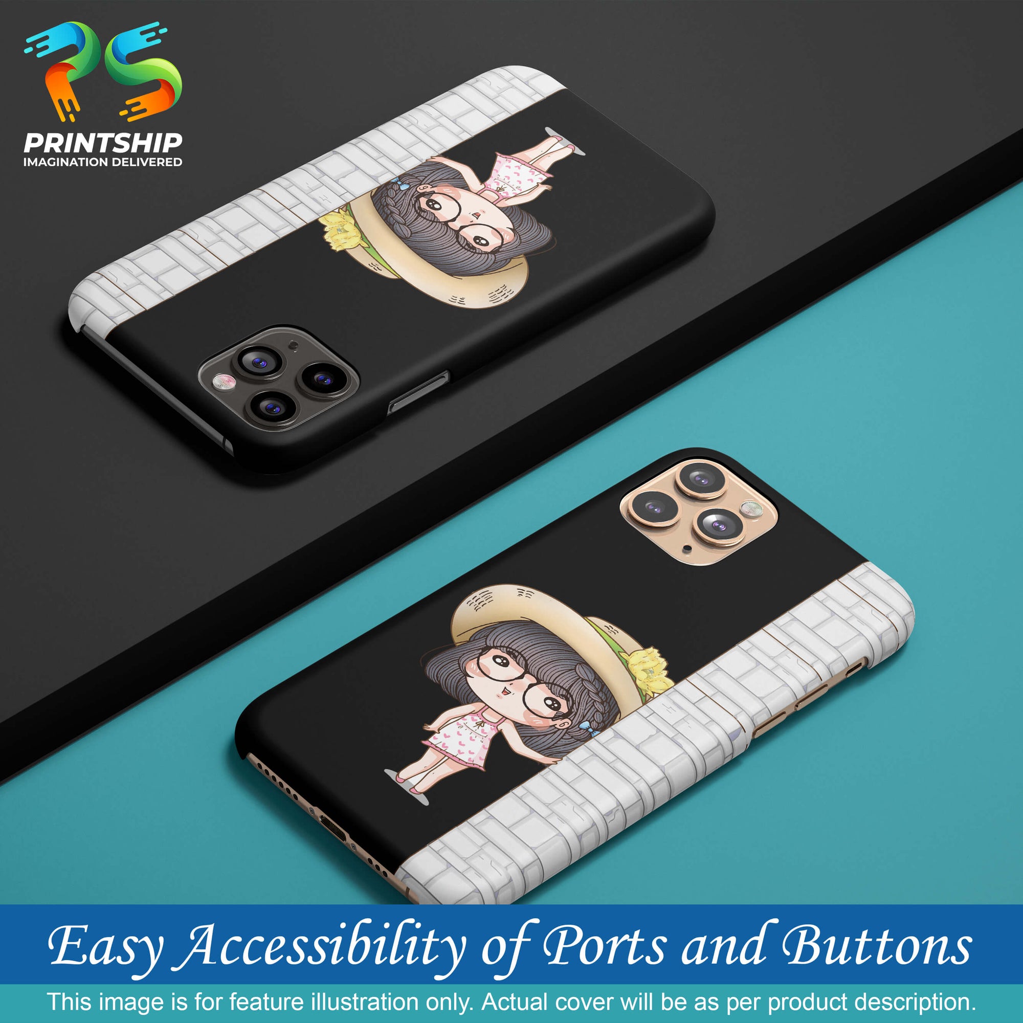 A0146-Innocent Girl Back Cover for Vivo S1 Pro-Image5