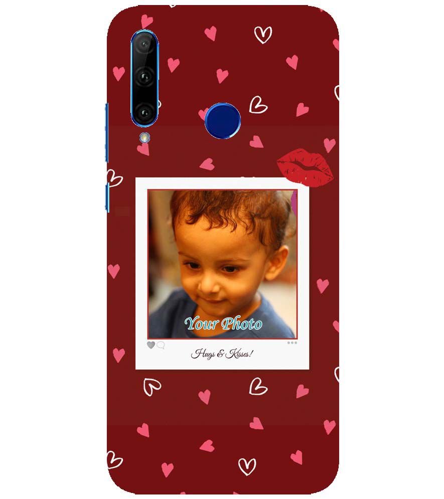 A0502-Hugs n Kisses Back Cover for Huawei Honor 10i