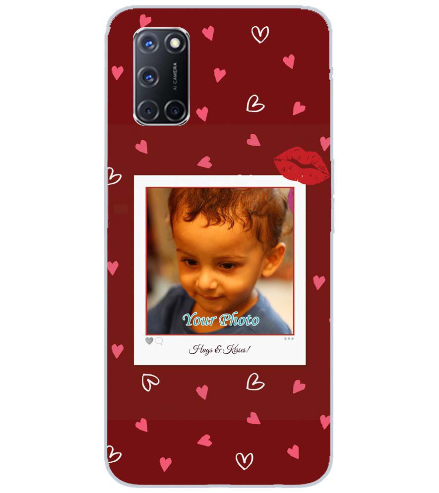 A0502-Hugs n Kisses Back Cover for Oppo A72