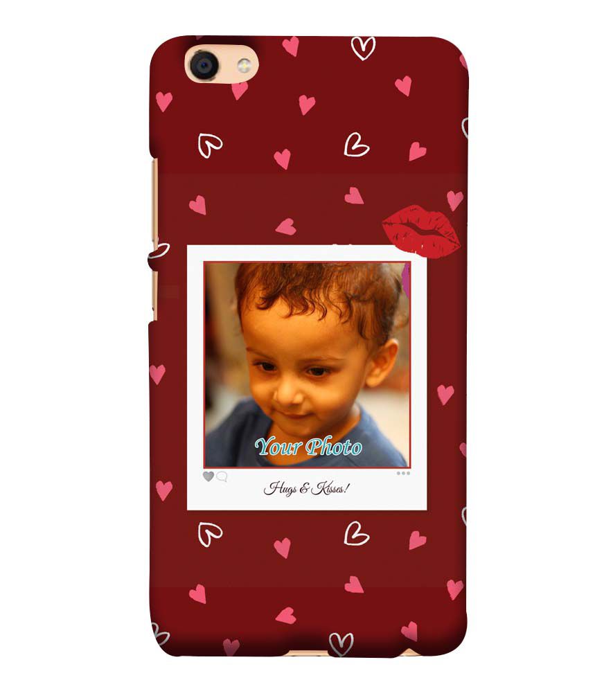 A0502-Hugs n Kisses Back Cover for vivo Y55s