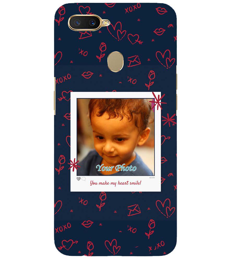 A0503-Heart Smiles Back Cover for Oppo A11K