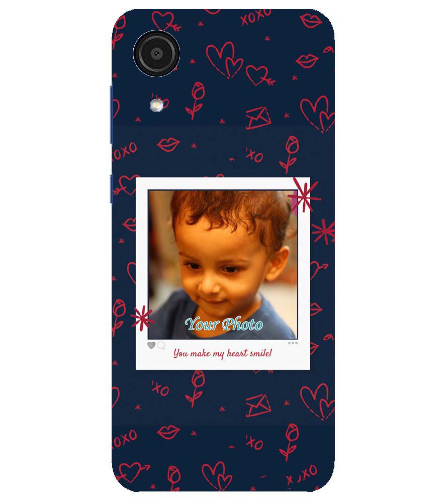 A0503-Heart Smiles Back Cover for Samsung Galaxy A03 Core