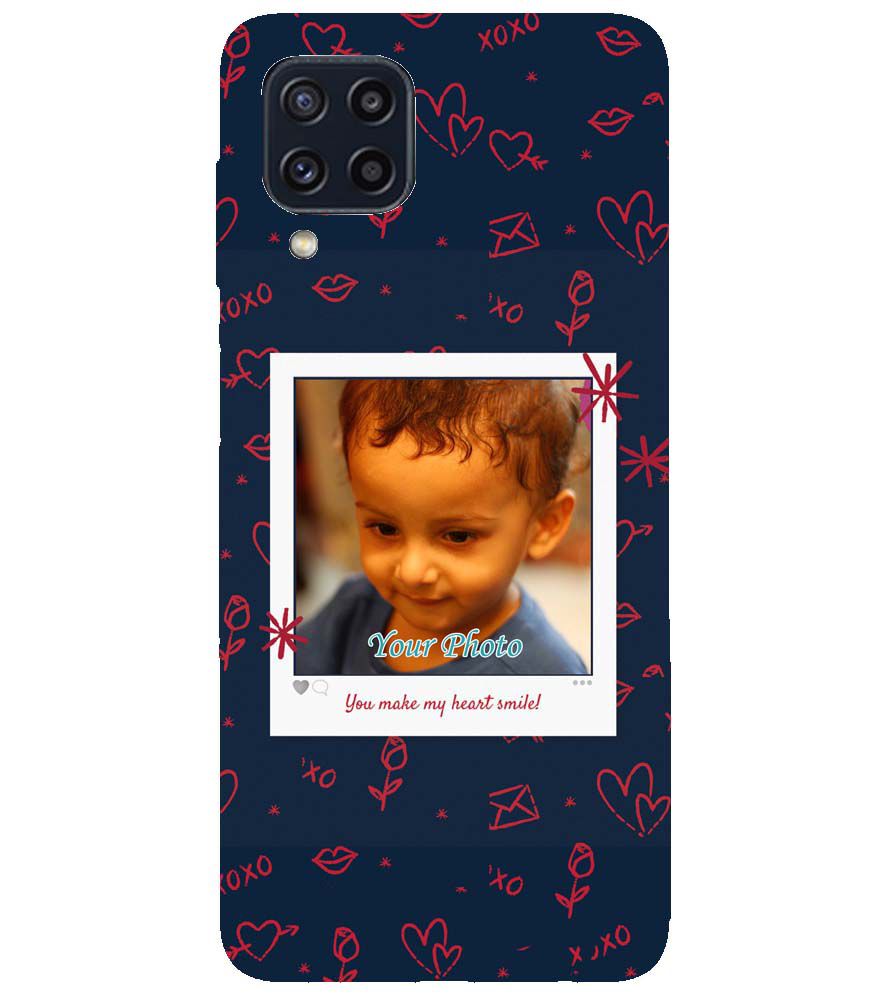 A0503-Heart Smiles Back Cover for Samsung Galaxy M32 Prime