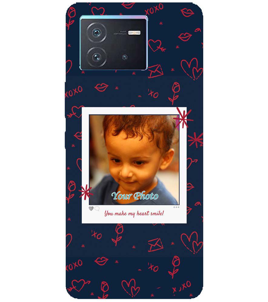 A0503-Heart Smiles Back Cover for vivo iQOO Neo 6