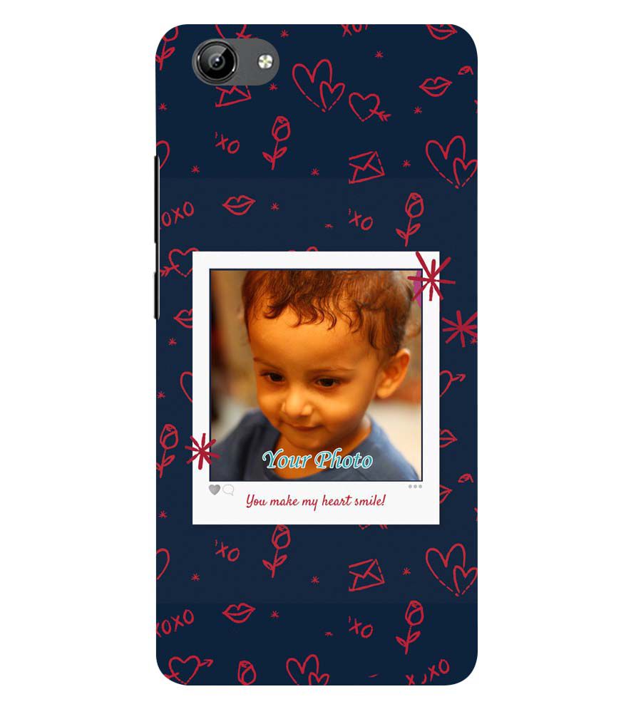A0503-Heart Smiles Back Cover for Vivo Y71i