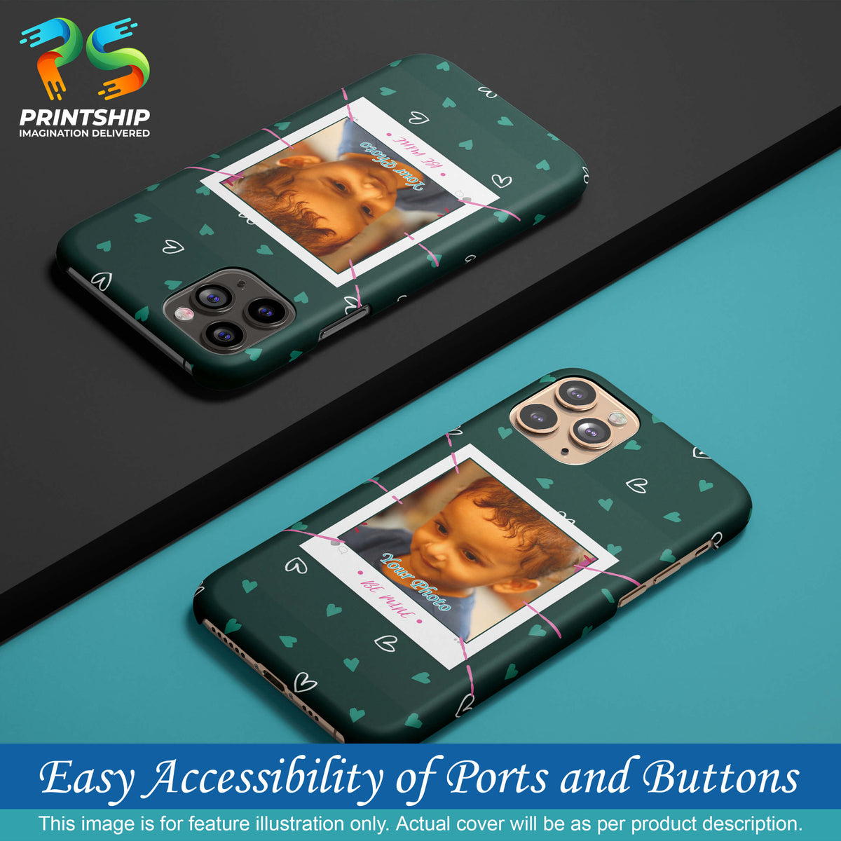 A0504-Be Only Mine Back Cover for Xiaomi Redmi Note 11 SE (India)-Image5