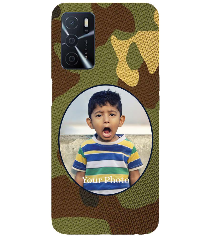 A0506-Camouflage Photo Back Cover for Oppo A16s