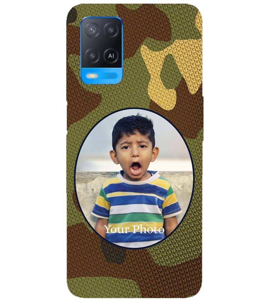 A0506-Camouflage Photo Back Cover for Oppo A54