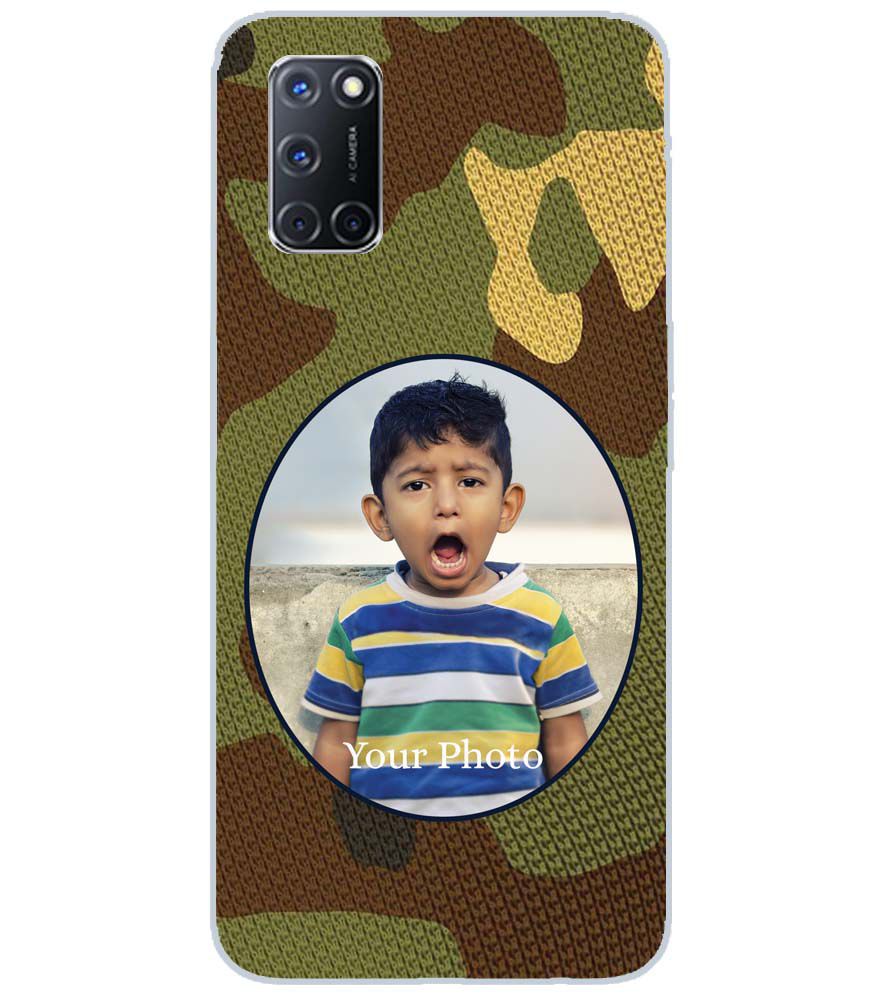 A0506-Camouflage Photo Back Cover for Oppo A92