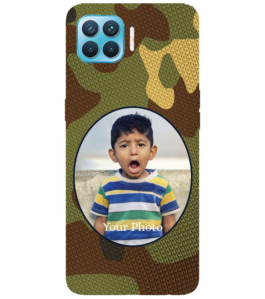A0506-Camouflage Photo Back Cover for Oppo F17 Pro