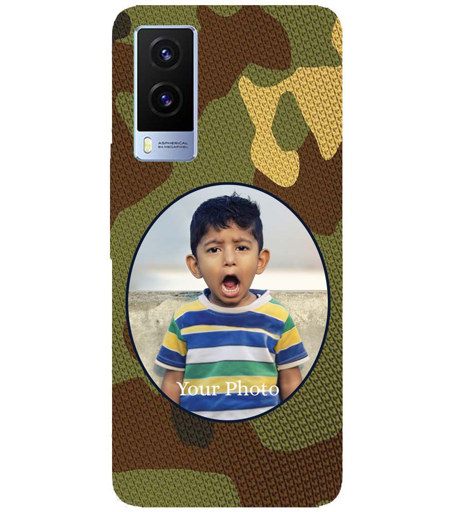 A0506-Camouflage Photo Back Cover for Vivo V21e 5G