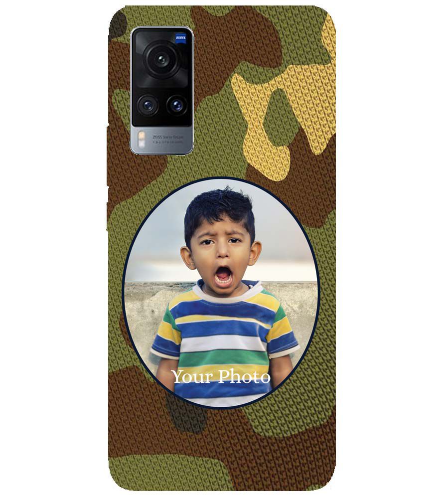 A0506-Camouflage Photo Back Cover for vivo X60