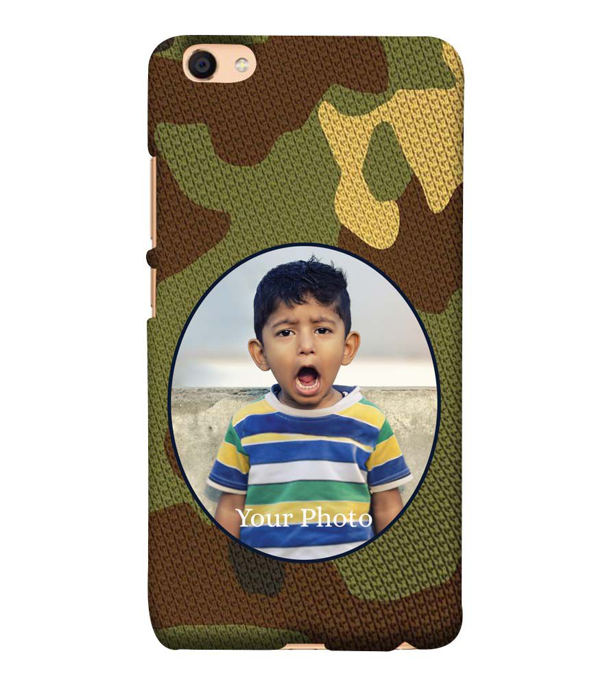 A0506-Camouflage Photo Back Cover for vivo Y55s
