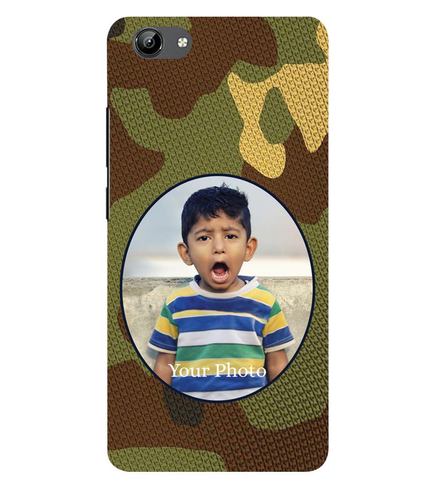 A0506-Camouflage Photo Back Cover for Vivo Y71i