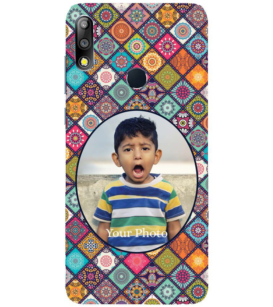 A0507-Mandala Photo Back Cover for Asus Zenfone Max Pro (M2) ZB631KL