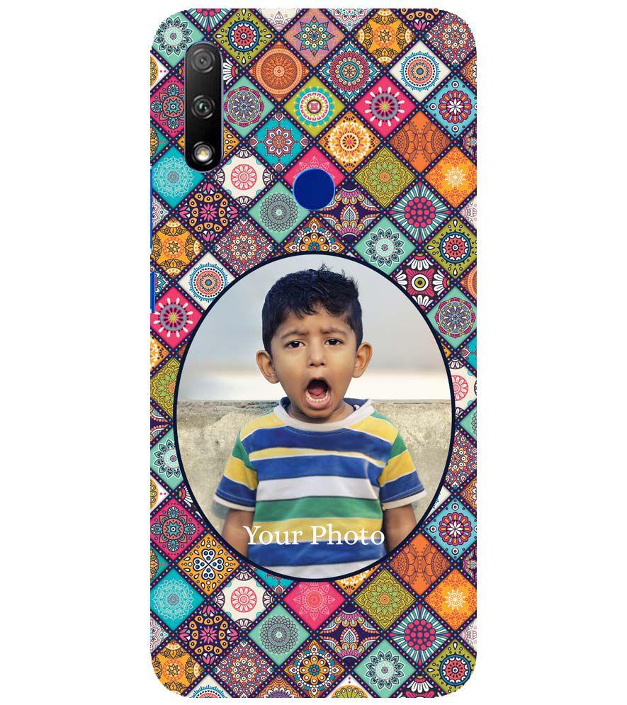 A0507-Mandala Photo Back Cover for Honor 9X