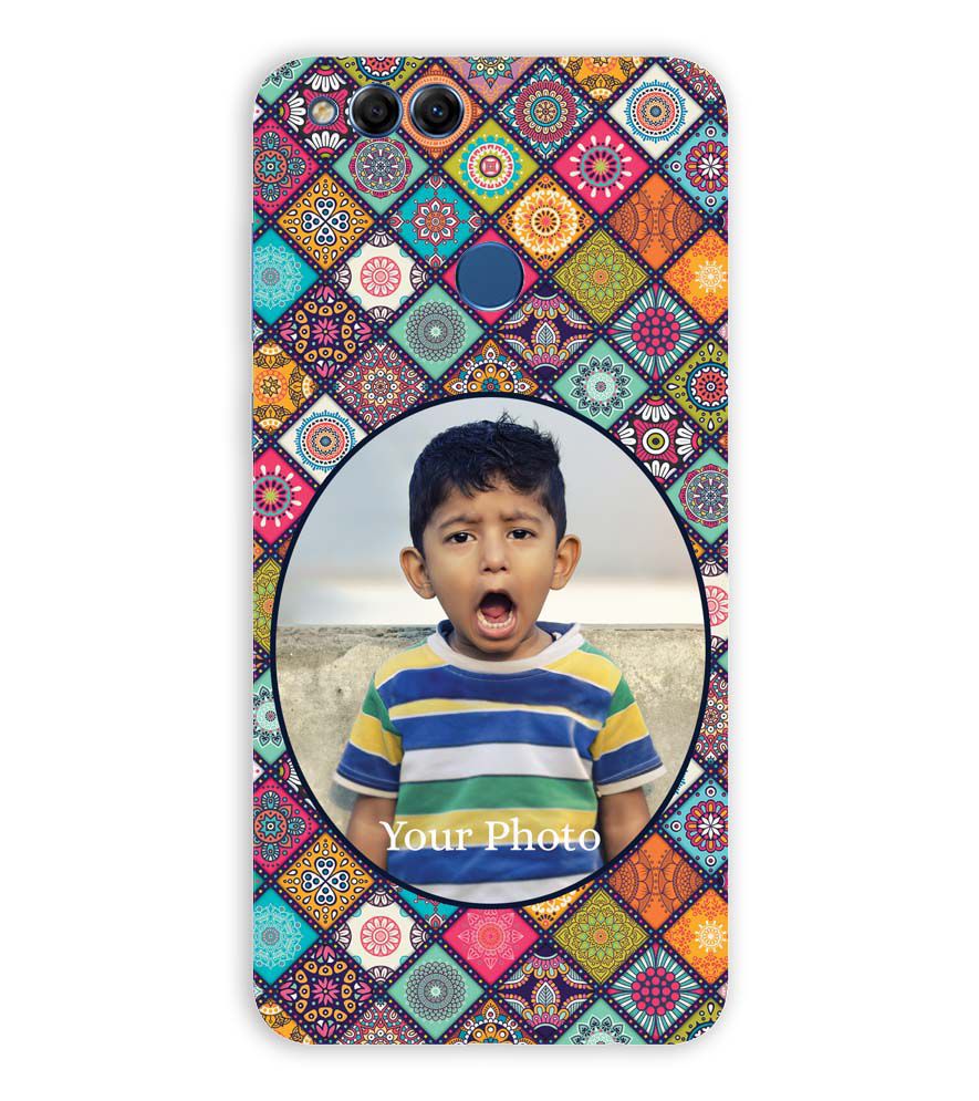 A0507-Mandala Photo Back Cover for Huawei Honor 7X
