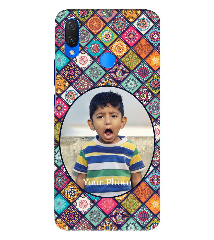 A0507-Mandala Photo Back Cover for Huawei Nova 3 and 3i