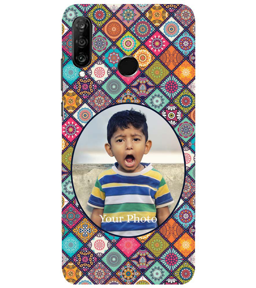 A0507-Mandala Photo Back Cover for Huawei P30 lite