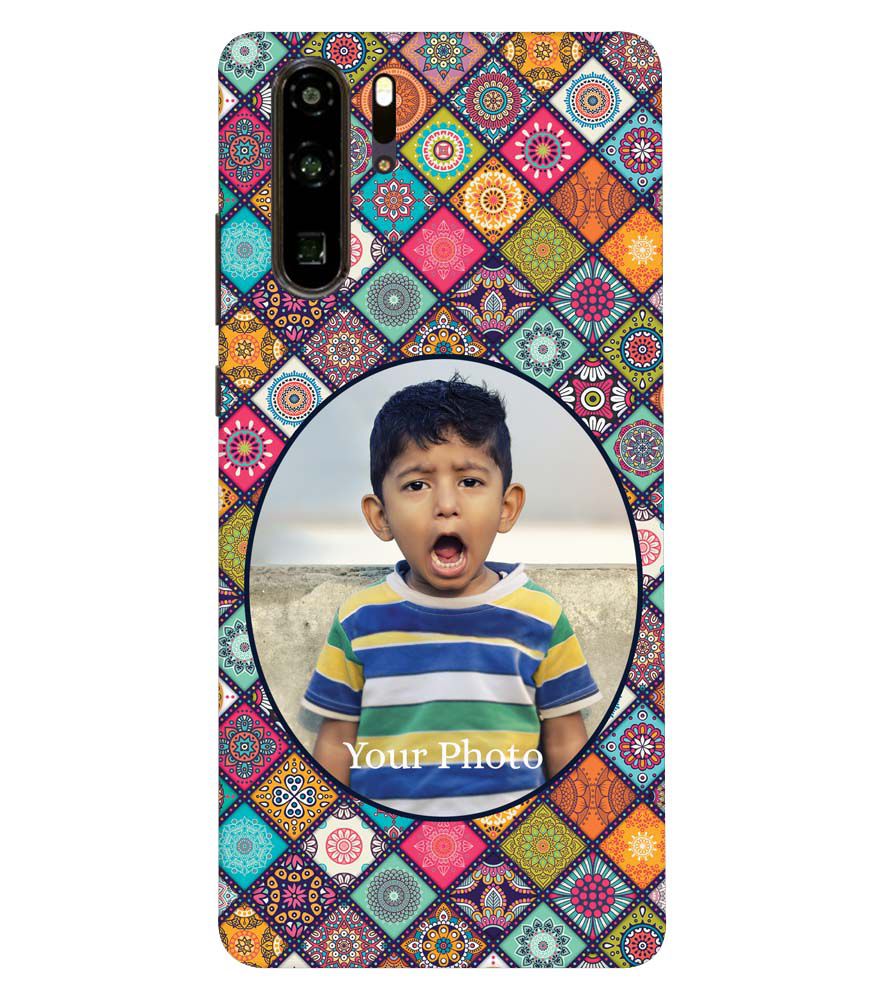 A0507-Mandala Photo Back Cover for Huawei P30 Pro