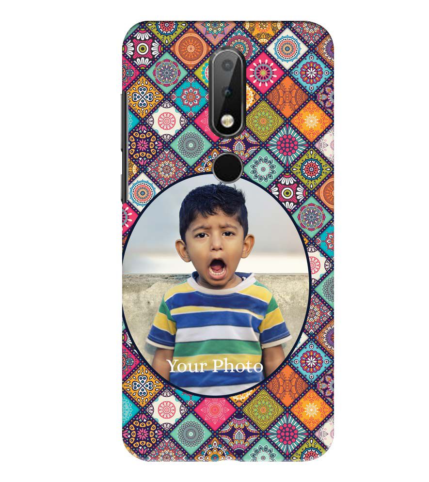A0507-Mandala Photo Back Cover for Nokia 6.1 Plus (Nokia X6)