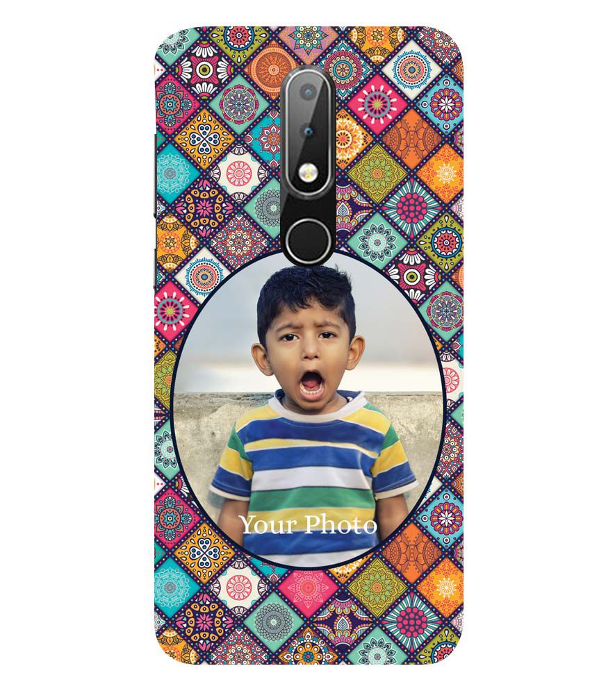 A0507-Mandala Photo Back Cover for Nokia 6.1 (2018)