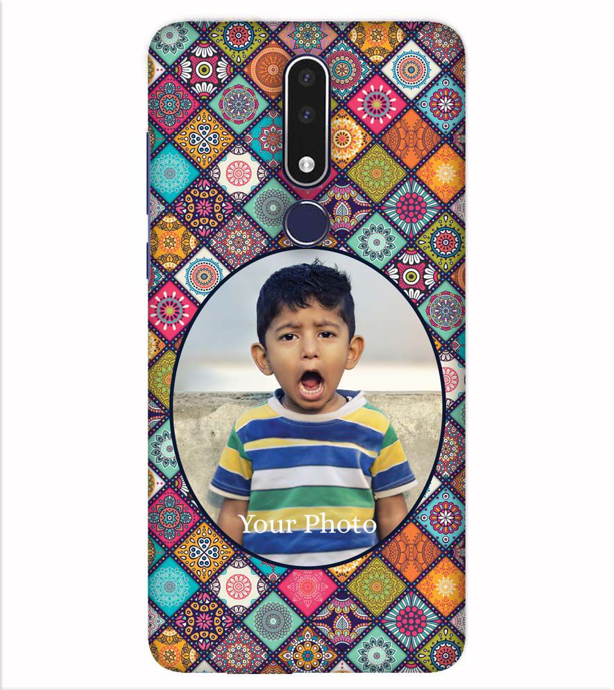 A0507-Mandala Photo Back Cover for Nokia 7.1