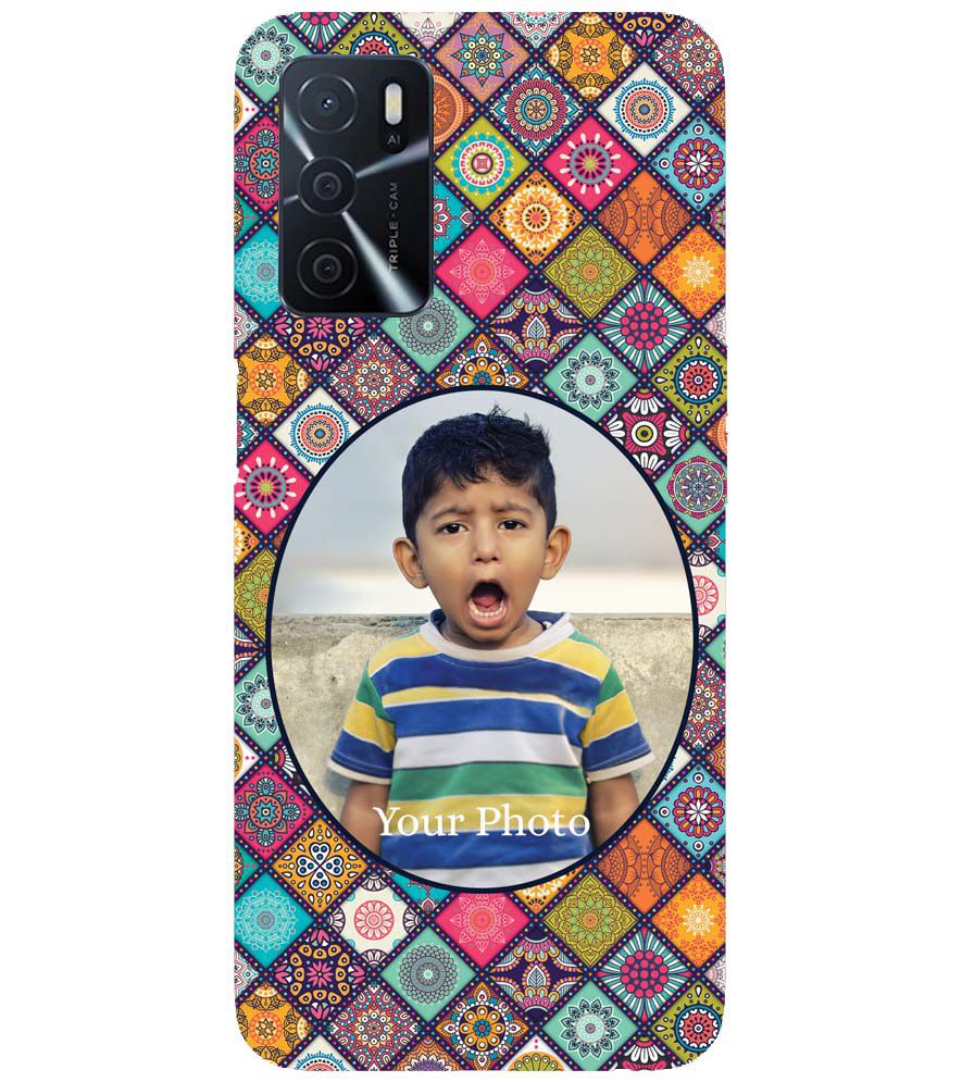 A0507-Mandala Photo Back Cover for Oppo A16s