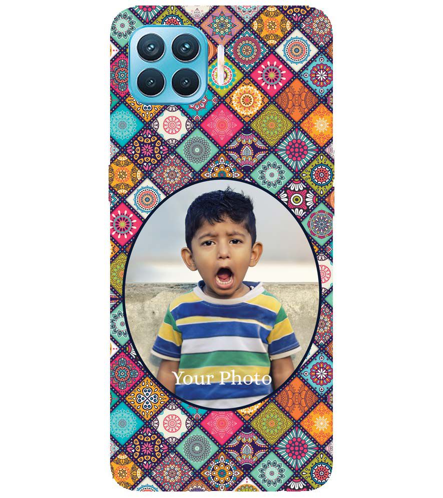 A0507-Mandala Photo Back Cover for Oppo F17 Pro