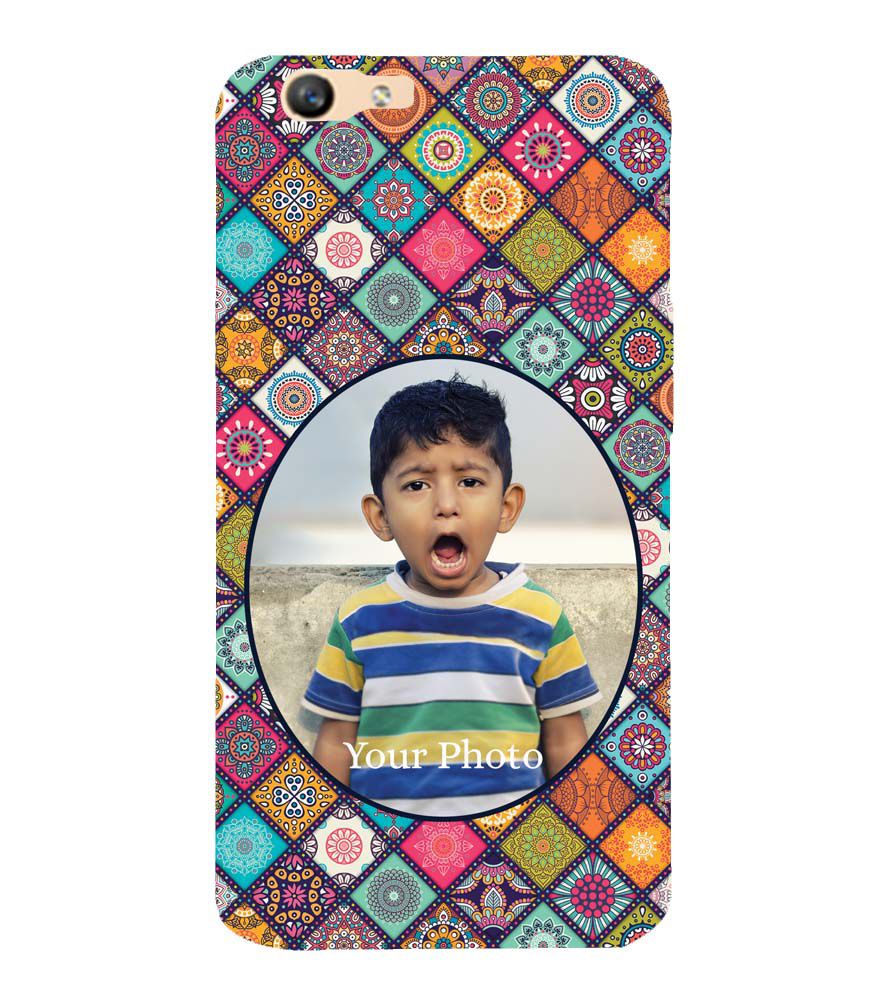 A0507-Mandala Photo Back Cover for Oppo F1s : A59