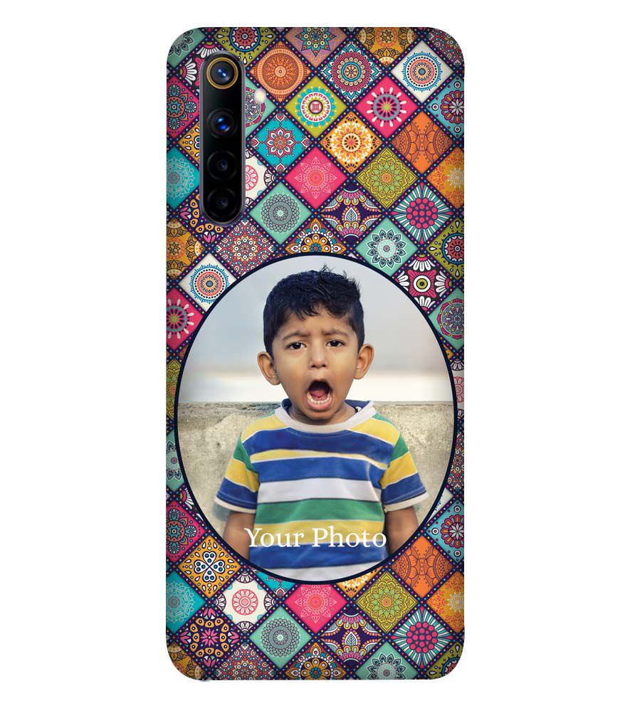 A0507-Mandala Photo Back Cover for Realme 6