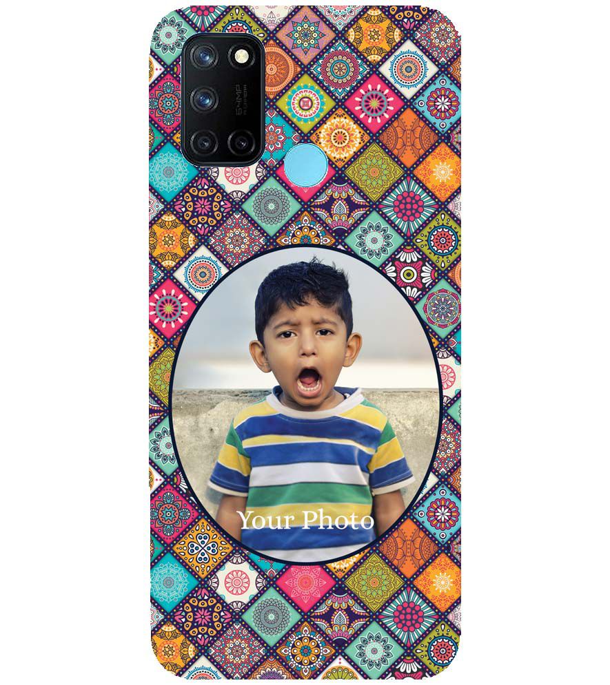 A0507-Mandala Photo Back Cover for Realme 7i