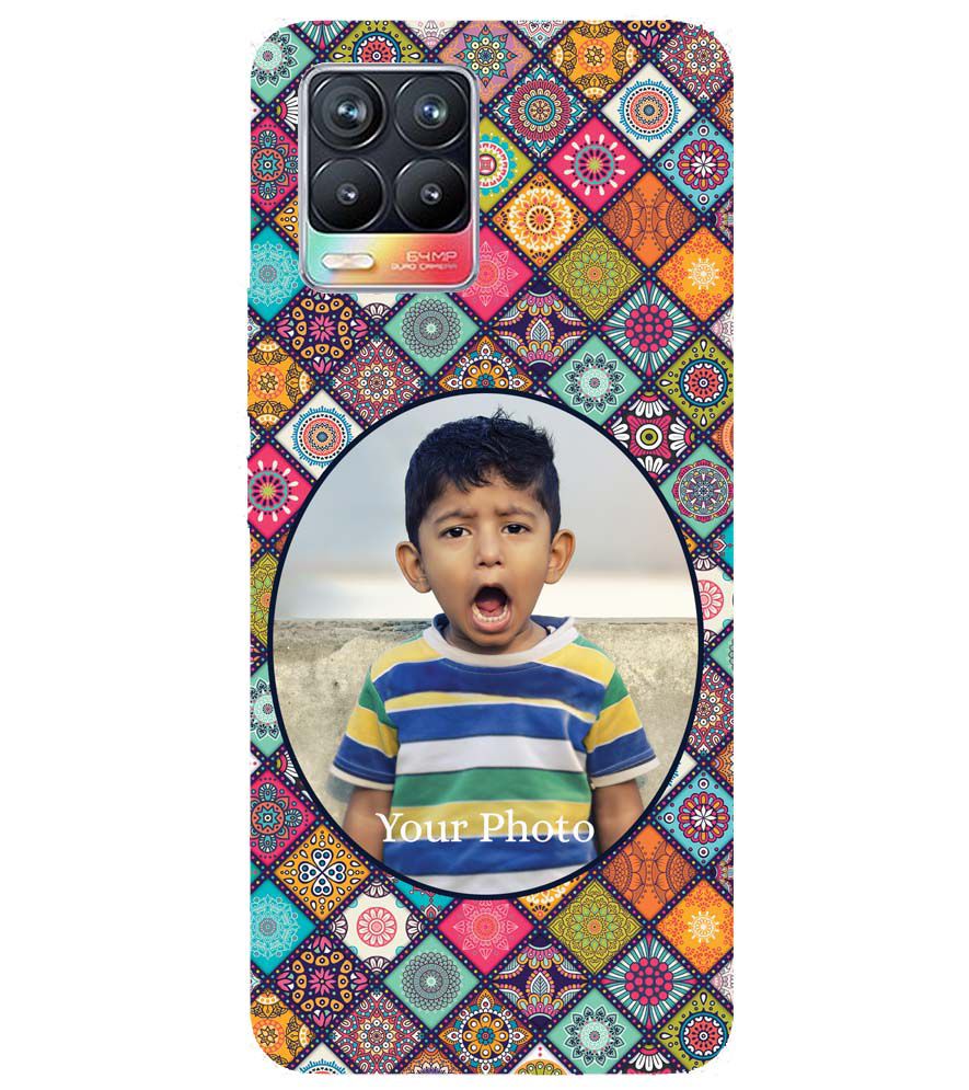 A0507-Mandala Photo Back Cover for Realme 8