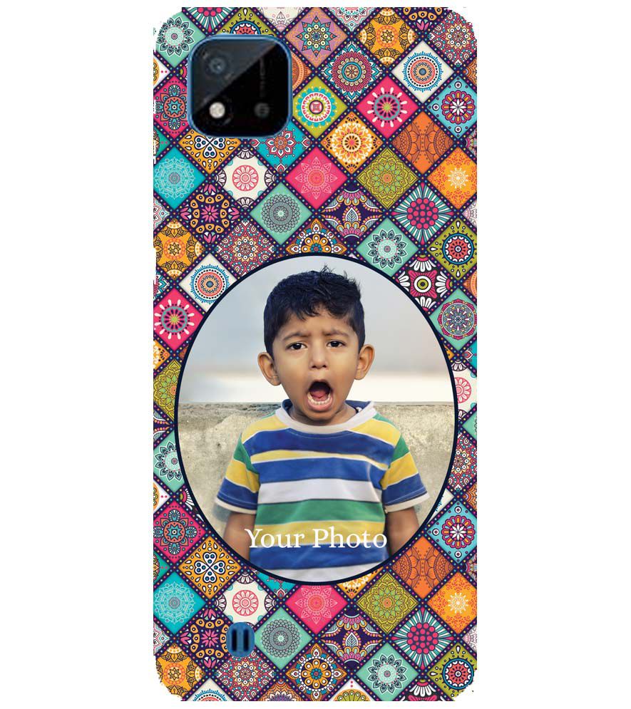 A0507-Mandala Photo Back Cover for Realme C20