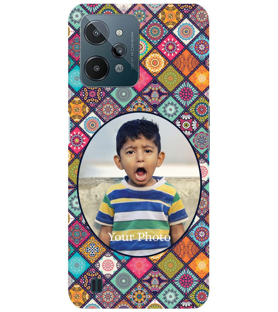 A0507-Mandala Photo Back Cover for Realme C31