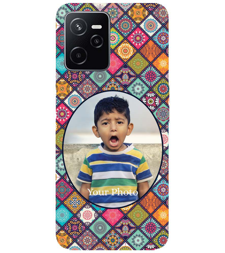 A0507-Mandala Photo Back Cover for Realme C35
