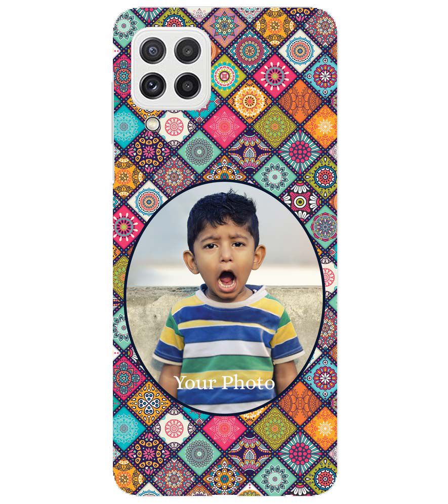 A0507-Mandala Photo Back Cover for Samsung Galaxy A22