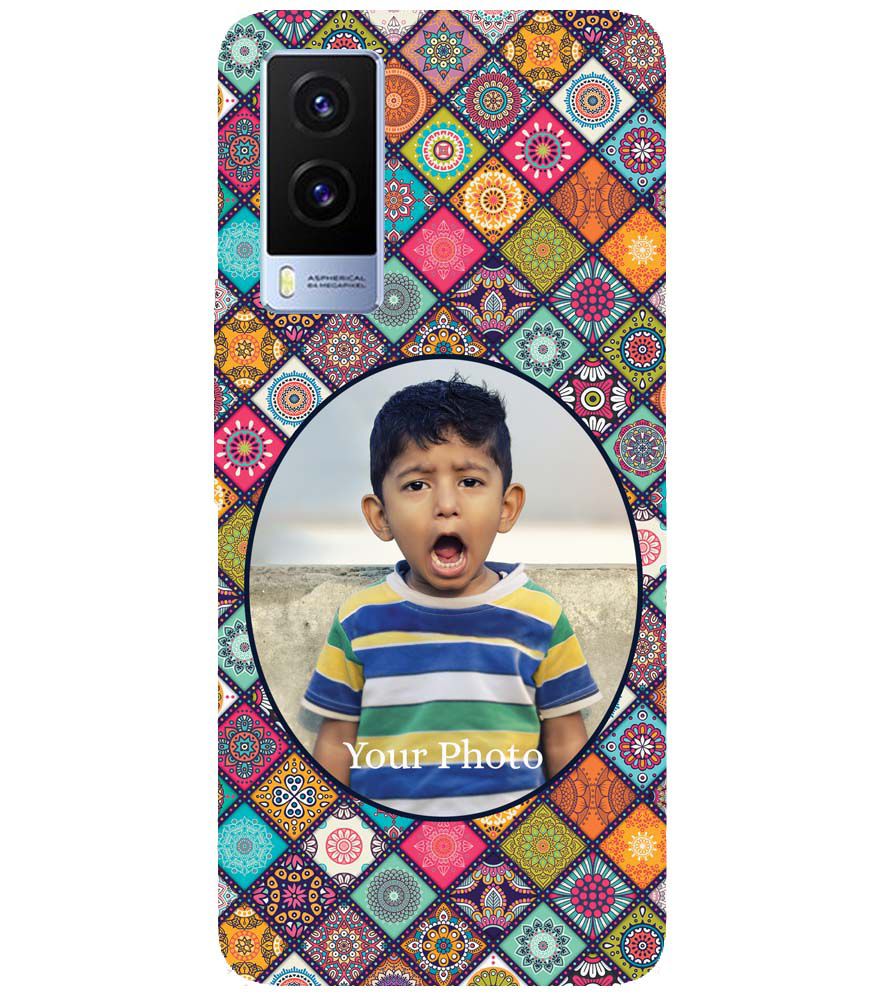 A0507-Mandala Photo Back Cover for Vivo V21e 5G
