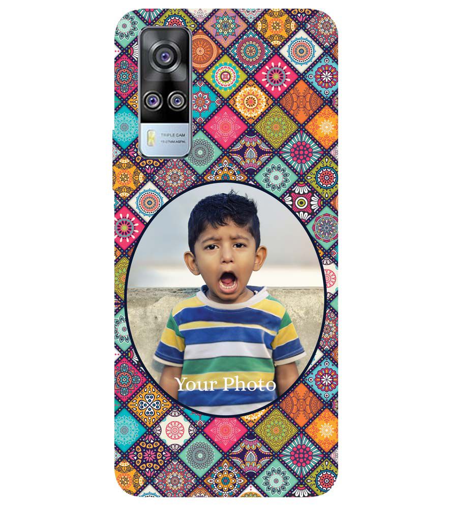 A0507-Mandala Photo Back Cover for vivo Y51 (2020, December)