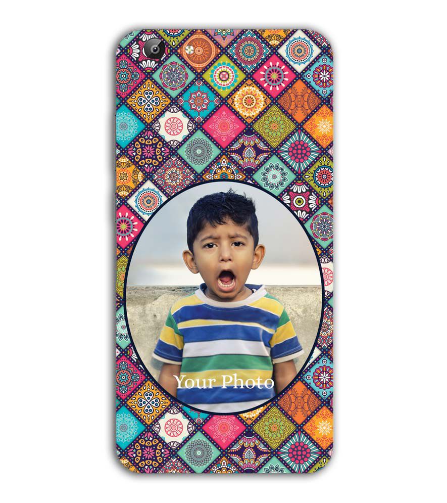 A0507-Mandala Photo Back Cover for Vivo Y69