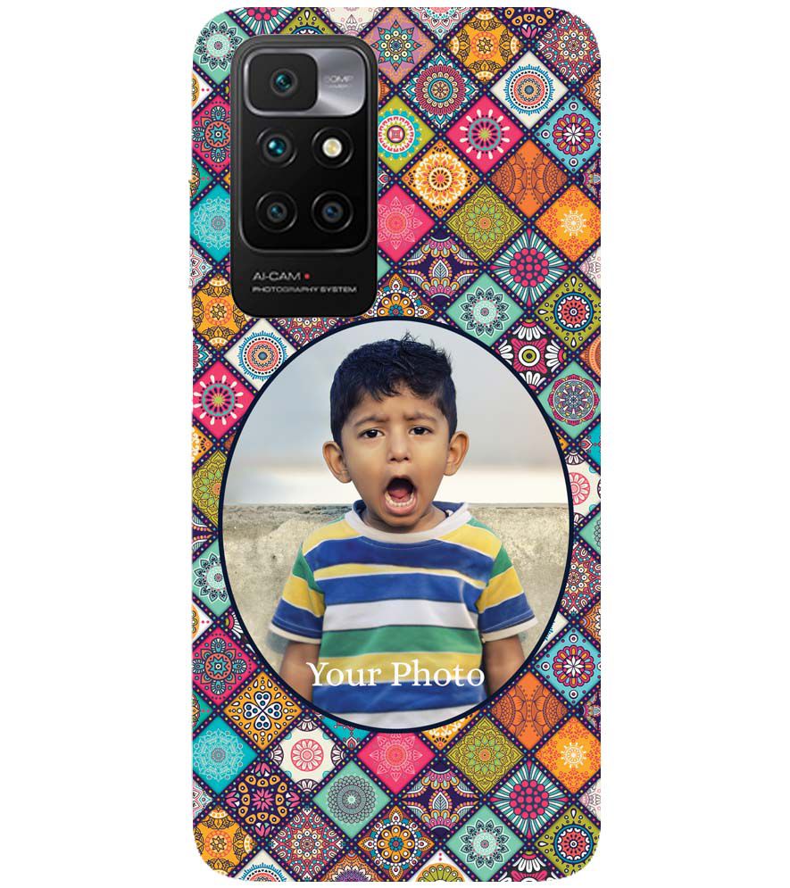A0507-Mandala Photo Back Cover for Xiaomi Redmi 10 Prime