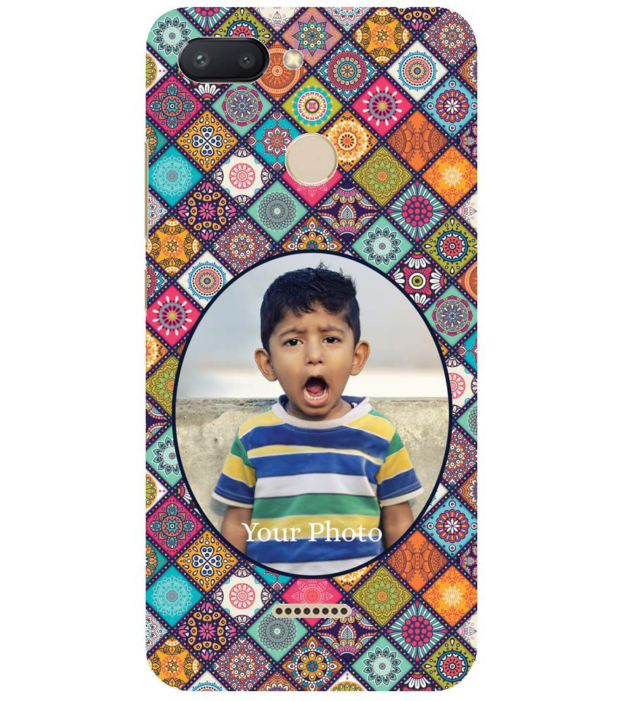 A0507-Mandala Photo Back Cover for Xiaomi Redmi 6