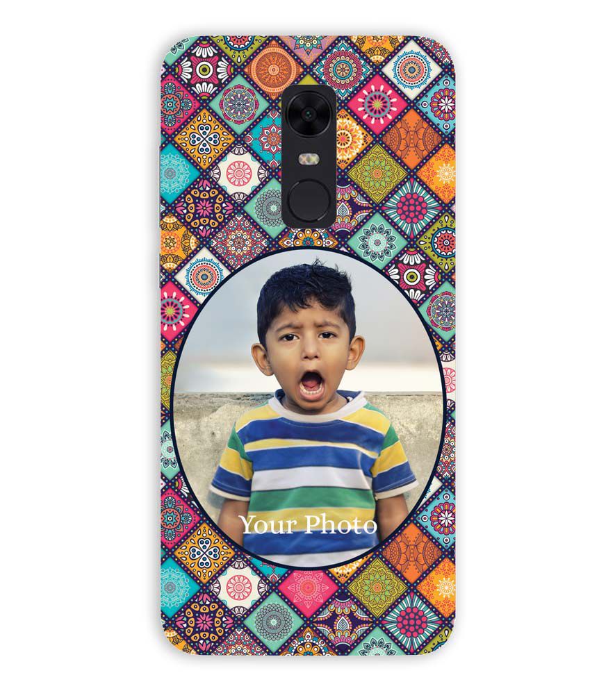 A0507-Mandala Photo Back Cover for Xiaomi Redmi Note 5