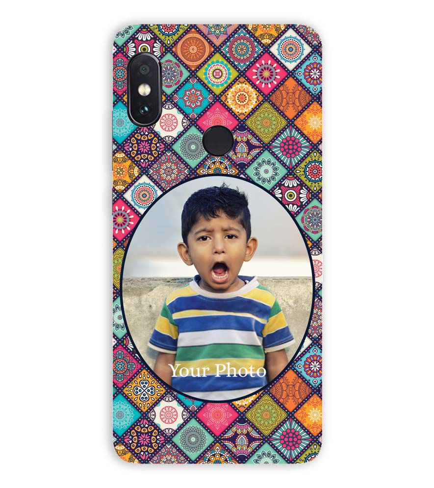 A0507-Mandala Photo Back Cover for Xiaomi Redmi Note 5 Pro