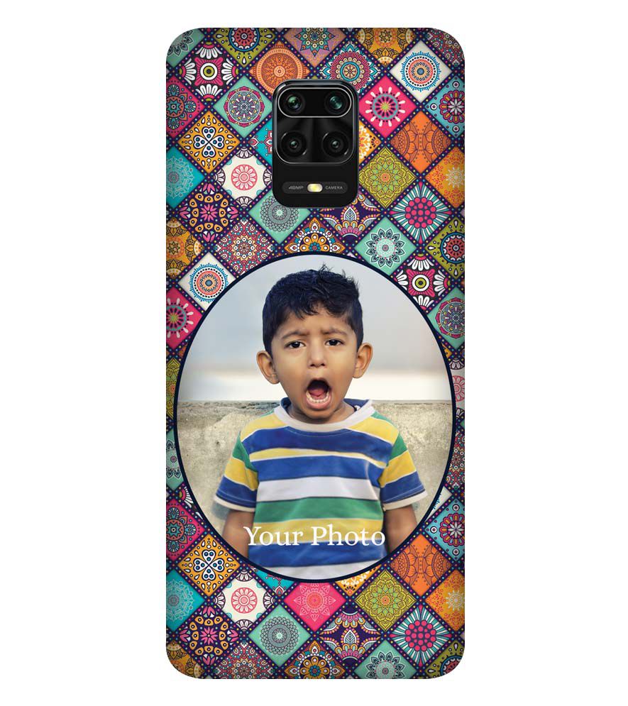 A0507-Mandala Photo Back Cover for Xiaomi Redmi Note 9 Pro Max