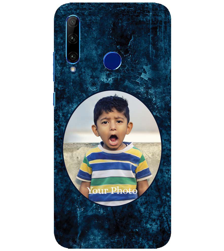 A0508-Photo on Blue Back Cover for Huawei Honor 10i