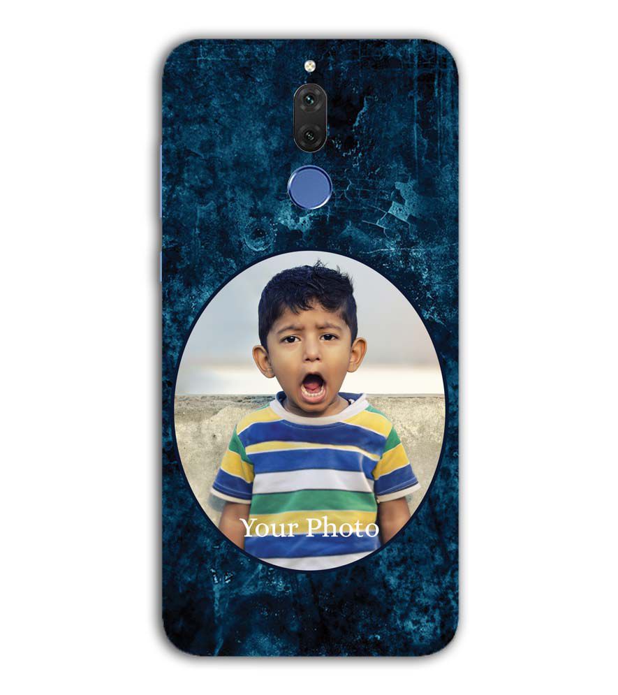 A0508-Photo on Blue Back Cover for Huawei Nova 2i